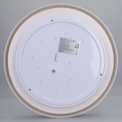 Brilagi - Lámpara de techo LED MATTEO LED/24W/230V, diámetro 31 cm, turquesa