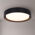 Brilagi - Lámpara de techo LED MATTEO LED/24W/230V Ø 31 cm negro