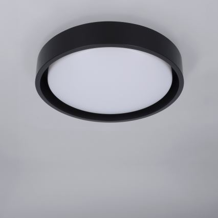 Brilagi - Lámpara de techo LED MATTEO LED/24W/230V Ø 31 cm negro