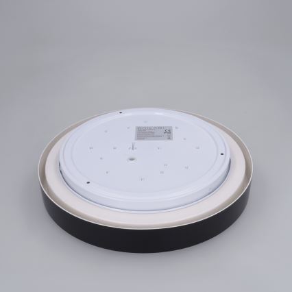 Brilagi - Lámpara de techo LED MATTEO LED/24W/230V Ø 31 cm negro