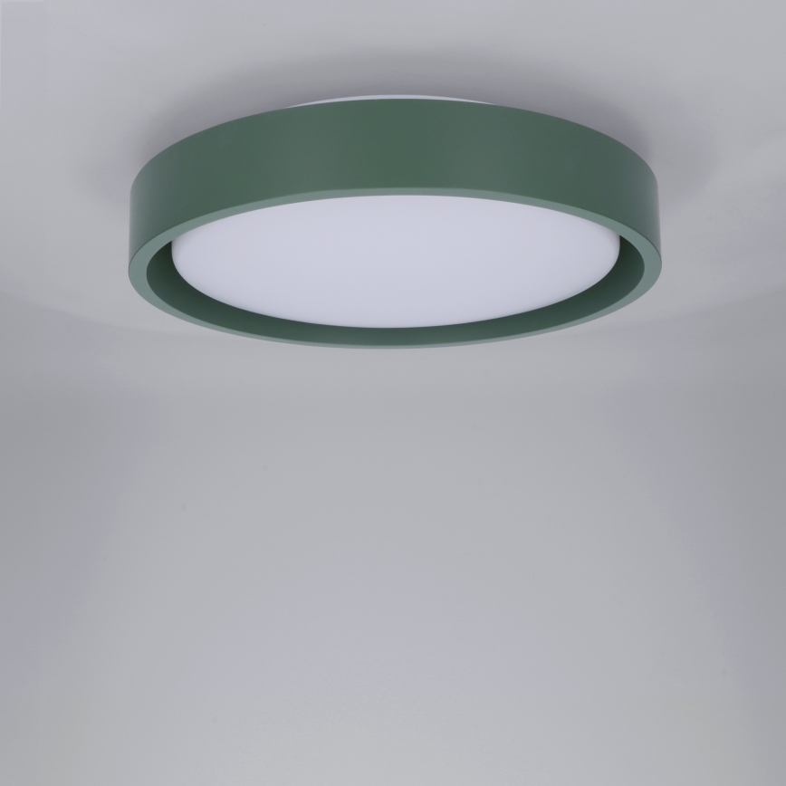 Brilagi - Lámpara de techo LED MATTEO LED/24W/230V Ø 31 cm, verde