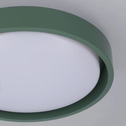 Brilagi - Lámpara de techo LED MATTEO LED/24W/230V Ø 31 cm, verde