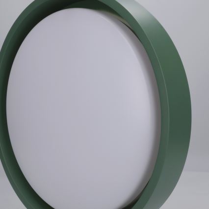 Brilagi - Lámpara de techo LED MATTEO LED/24W/230V Ø 31 cm, verde