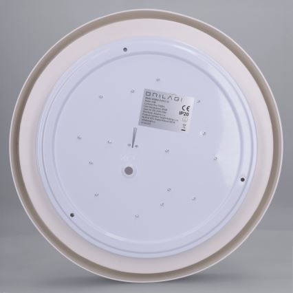 Brilagi - Lámpara de techo LED MATTEO LED/24W/230V Ø 31 cm, verde