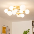 Brilagi - Lámpara de techo LED MILLA 10xG9/3W/230V dorado/blanco