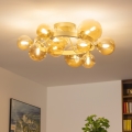 Brilagi - Lámpara de techo LED MILLA 10xG9/3W/230V dorado