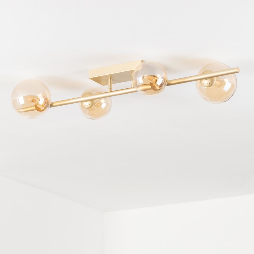Brilagi - Lámpara de techo LED MILLA 4xG9/3W/230V dorado