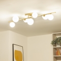Brilagi - Lámpara de techo LED MILLA 7xG9/3W/230V dorado/blanco