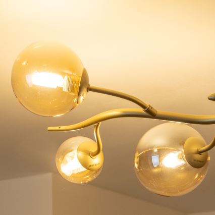 Brilagi - Lámpara de techo LED MISTEL 6xG9/3W/230V dorado