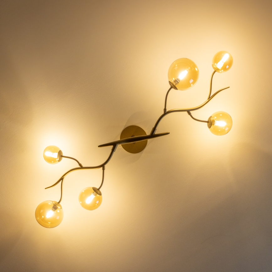 Brilagi - Lámpara de techo LED MISTEL 6xG9/3W/230V dorado