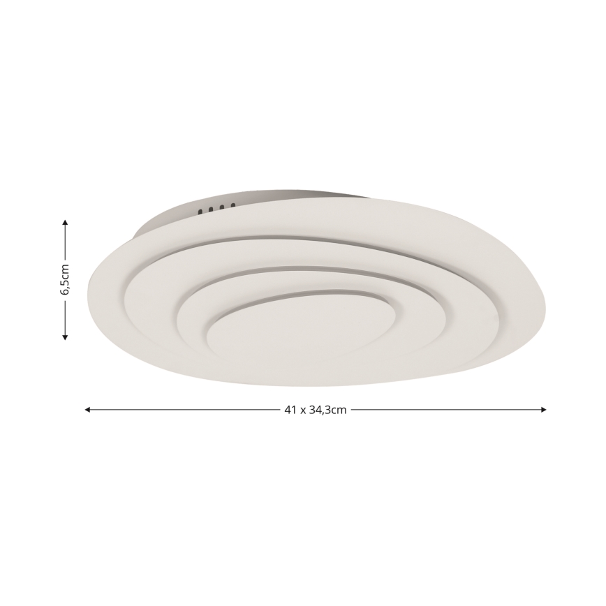 Brilagi - Lámpara de techo LED regulable MODERN MINI LED/48W/230V 3000-6000K 41x34,3 cm + mando a distancia
