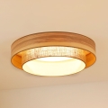 BRILAGI - Lámpara de techo LED MONTANA BOHO LED/26W/230V Ø 60 cm marrón