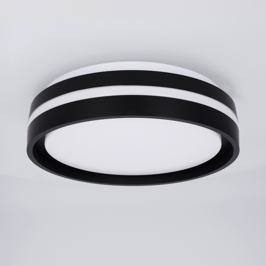 Brilagi - Lámpara de techo LED NAOMI LED/24W/230V Ø 28,5 cm negra