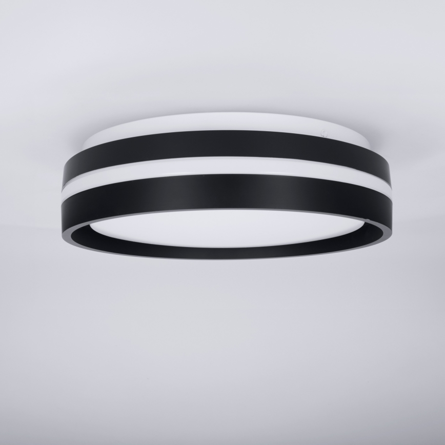 Brilagi - Lámpara de techo LED NAOMI LED/24W/230V Ø 28,5 cm negra