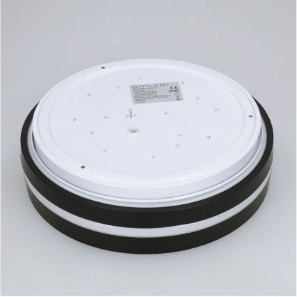 Brilagi - Lámpara de techo LED NAOMI LED/24W/230V Ø 28,5 cm negra