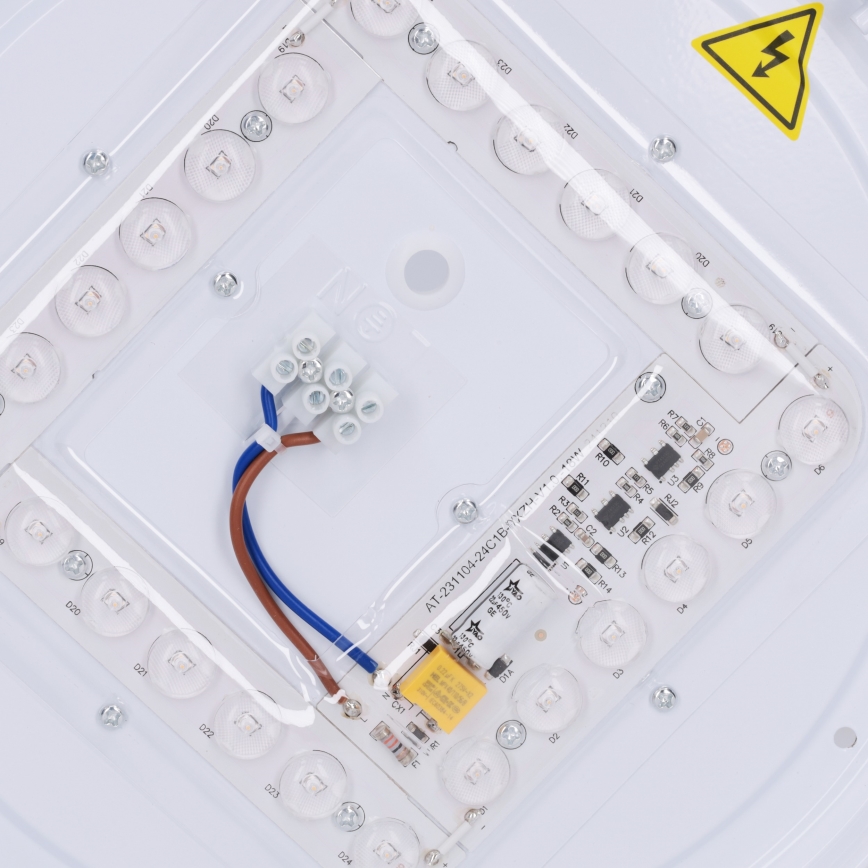 Brilagi - Lámpara de techo LED NAOMI LED/24W/230V Ø 28,5 cm negra