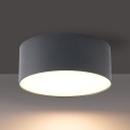 Brilagi - Lámpara de techo LED para baño FORIS LED/20W/230V Ø 15 cm antracita IP44