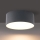 Brilagi - Lámpara de techo LED para baño FORIS LED/20W/230V Ø 15 cm antracita IP44