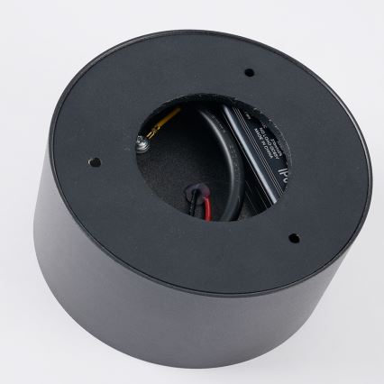 Brilagi - Lámpara de techo LED para baño FORIS LED/20W/230V Ø 15 cm antracita IP44