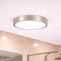Brilagi - Lámpara de techo LED para baño POOL LED/24W/230V 3000/4000/5500K diámetro 30 cm IP54 cromo mate
