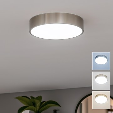Brilagi - Lámpara de techo LED para baño POOL LED/24W/230V 3000/4000/5500K diámetro 30 cm IP54 cromo mate