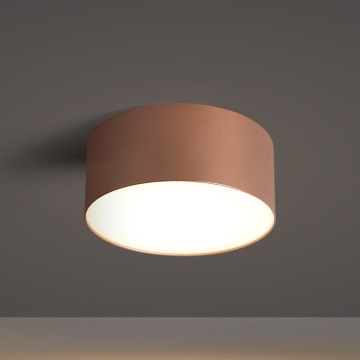 BRILAGI - Lámpara de techo LED para exterior FORIS LED/14W/230V, Ø 12 cm, bronce, IP44