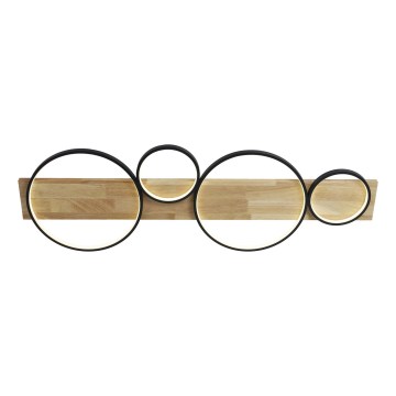 Brilagi - Lámpara de techo LED PLANK LED/38W/230V 4000K 40x120 cm de madera