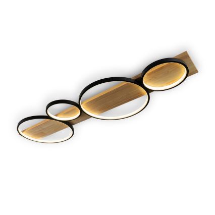 BRILAGI - Lámpara de techo LED PLANK LED/38W/230V 4000K 40x120 cm de madera