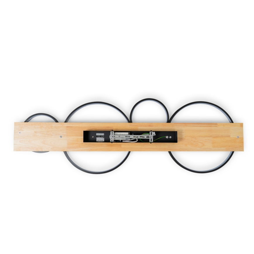 BRILAGI - Lámpara de techo LED PLANK LED/38W/230V 4000K 40x120 cm de madera