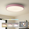 Brilagi - Lámpara de techo LED POOL 60W/230V 3000/4000/6000K Ø 60 cm rosa
