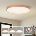 BRILAGI - Lámpara de techo LED POOL LED/128W/230V 3000/4000/6000K diámetro 100 cm bronce