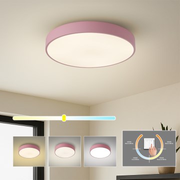 Brilagi - Lámpara de techo LED POOL LED/48W/230V 3000/4000/6000K, diámetro 40 cm, rosa