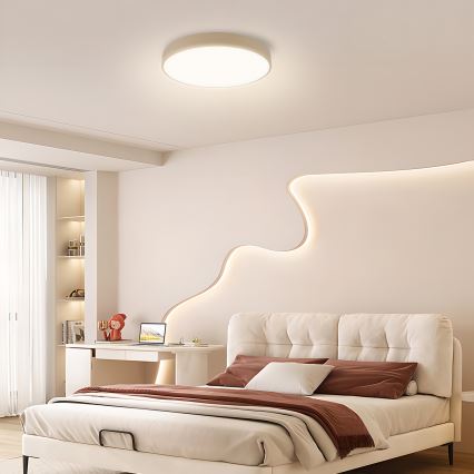 Brilagi - Plafón LED POOL/48W/230V 3000/4000/6000K, diámetro 40 cm, beige