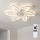 Brilagi - Lámpara de techo LED regulable con ventilador LED/50W/230V 3000-6500K blanca + mando a distancia
