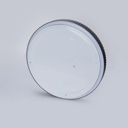 Brilagi - Plafón LED regulable CORVO LED/72W/230V 3000–6000K negro diámetro 50 cm + mando a distancia