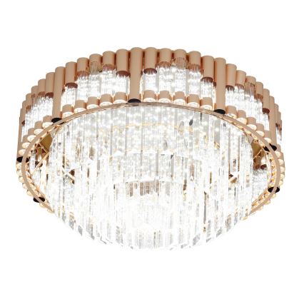 Brilagi - Lámpara de techo LED regulable CROWN LED/41W/230V 3000-6000K Ø 48 cm dorado + mando a distancia
