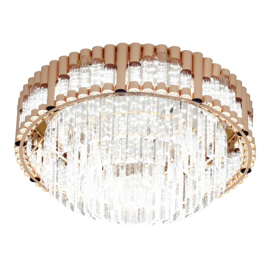 Brilagi - Lámpara de techo LED regulable CROWN LED/41W/230V 3000-6000K Ø 48 cm dorado + mando a distancia