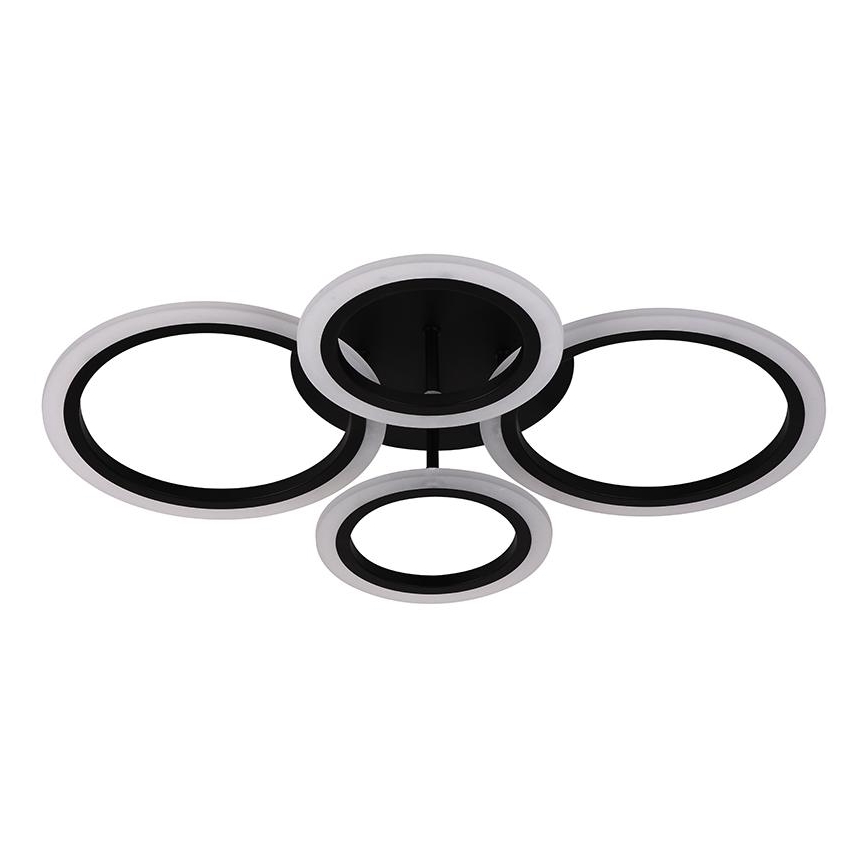 BRILAGI - LED regulable plafón de superficie ORBITS LED/50W/230V 3000-6500K negro + mando a distancia