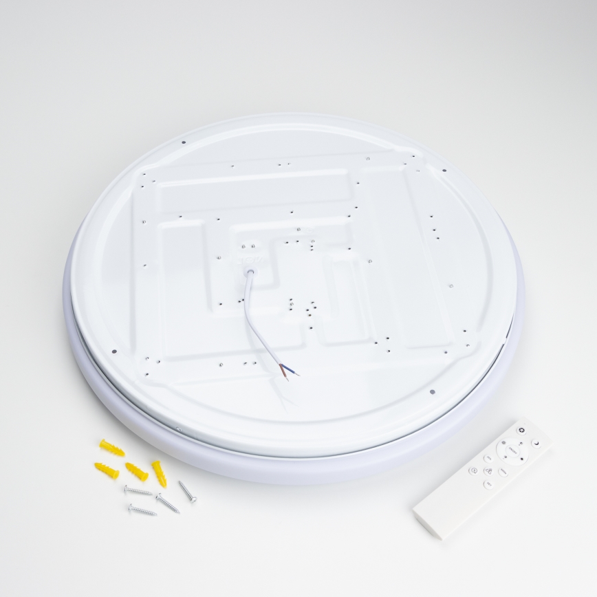 Brilagi - Luminaria de techo LED regulable SMART LED/36W/230V Ø 48 cm 3000-6000K Wi-Fi Tuya Beacon + mando a distancia