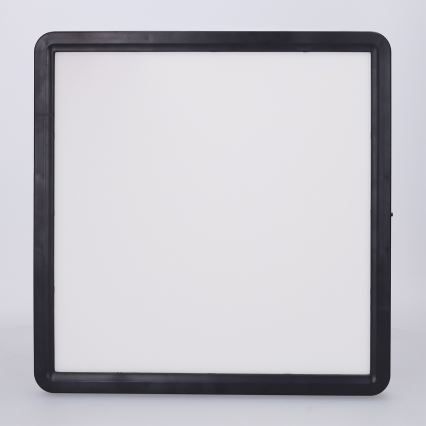 Brilagi - Luminaria de techo LED regulable ESTELA SQUARE LED/36W/230V 3000-6500K 31x31 cm negra + mando a distancia