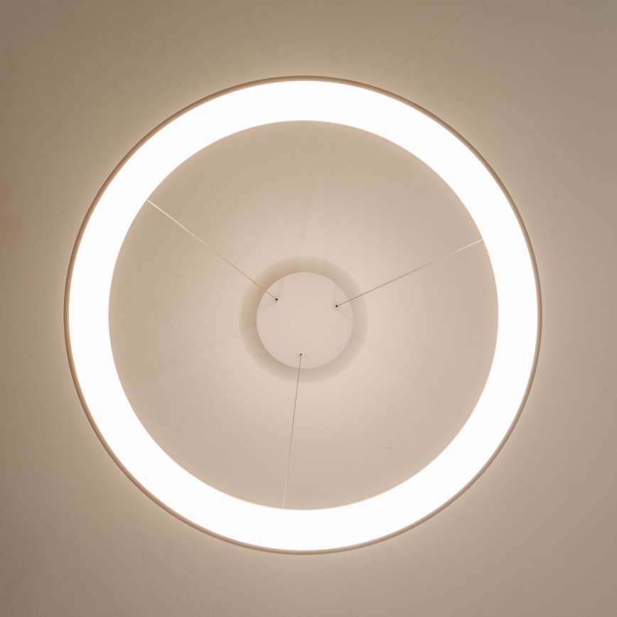 Brilagi - Lámpara colgante LED regulable con cable FALCON II LED/108W/230V 3000-6500K Ø 80 cm blanca + mando a distancia