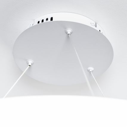 Brilagi - Lámpara colgante LED regulable con cable FALCON II LED/108W/230V 3000-6500K Ø 80 cm blanca + mando a distancia