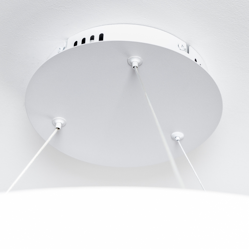 Brilagi - Lámpara colgante LED regulable con cable FALCON II LED/108W/230V 3000-6500K Ø 80 cm blanca + mando a distancia