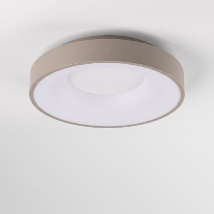 BRILAGI - Lámpara de techo LED regulable FALCON II LED/67W/230V 3000-6500K Ø 40 cm blanco/beige + mando a distancia