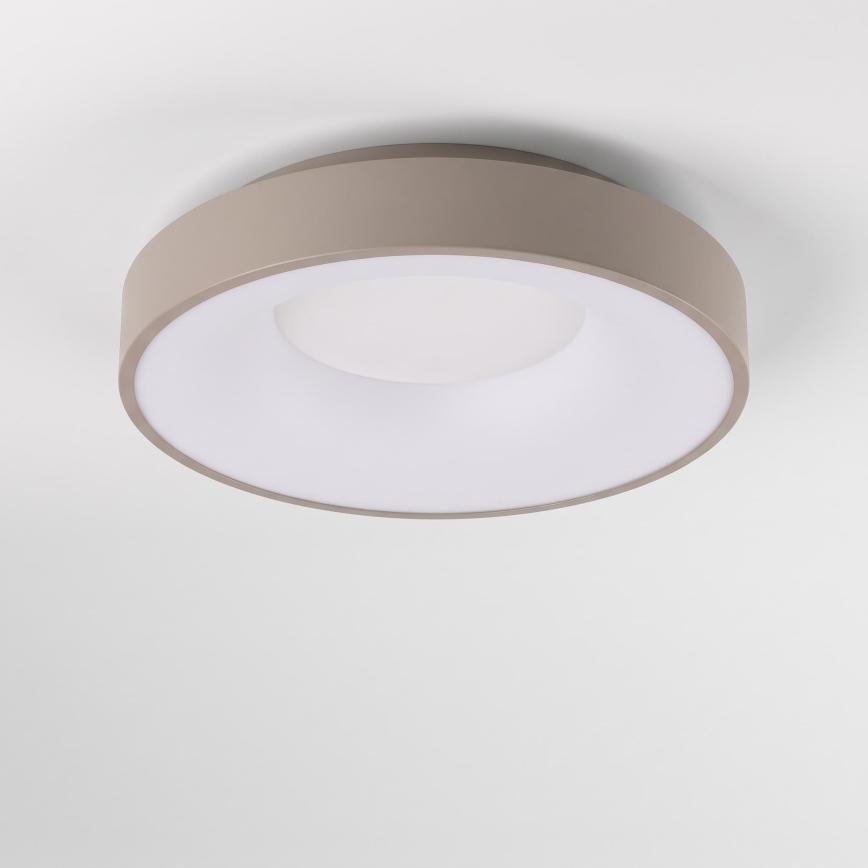 BRILAGI - Lámpara de techo LED regulable FALCON II LED/67W/230V 3000-6500K Ø 40 cm blanco/beige + mando a distancia