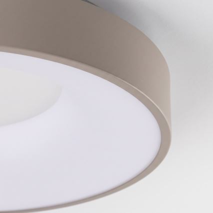 BRILAGI - Lámpara de techo LED regulable FALCON II LED/67W/230V 3000-6500K Ø 40 cm blanco/beige + mando a distancia
