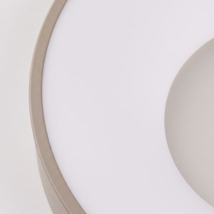 BRILAGI - Lámpara de techo LED regulable FALCON II LED/67W/230V 3000-6500K Ø 40 cm blanco/beige + mando a distancia