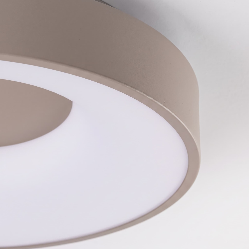 BRILAGI - Luminaria de techo regulable LED FALCON II LED/67W/230V 3000-6500K Ø 40 cm beige + control remoto