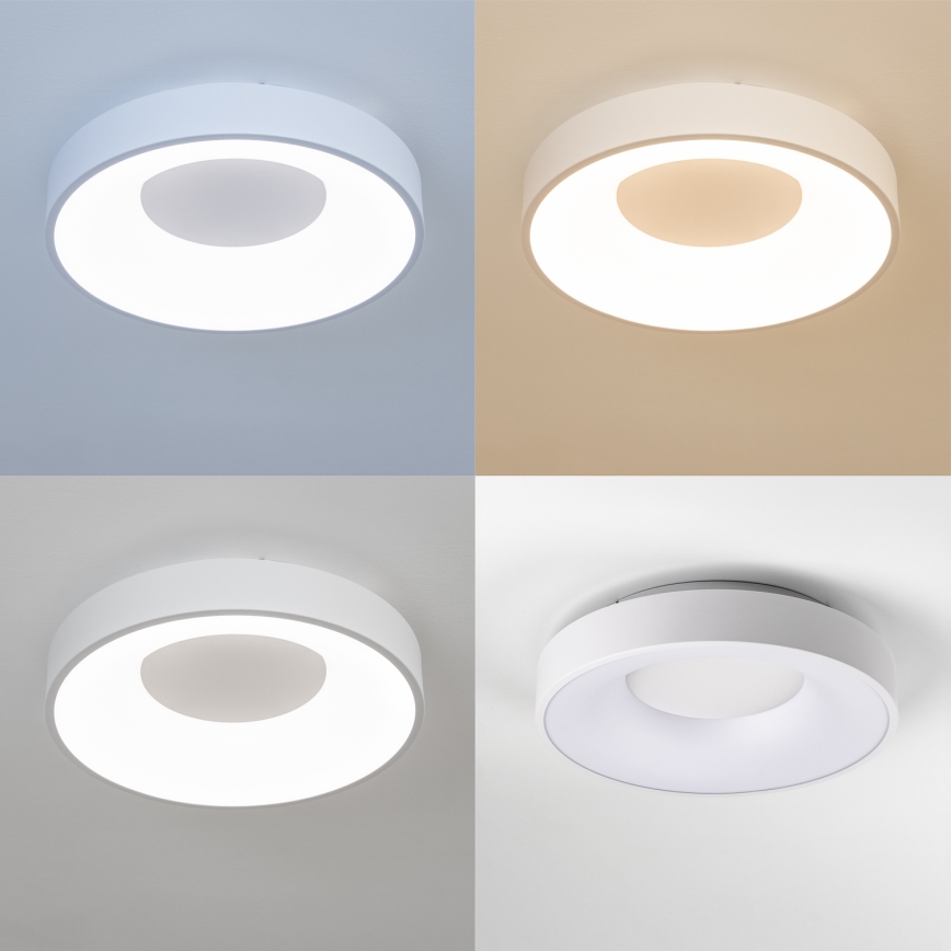 BRILAGI - Lámpara de techo LED regulable FALCON II LED/67W/230V 3000-6500K Ø 40 cm blanca + mando a distancia