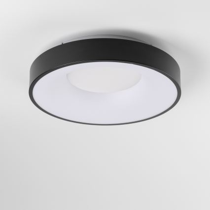 Brilagi - Luminaria de techo LED regulable FALCON II LED/67W/230V 3000-6500K Ø 40 cm negra + mando a distancia